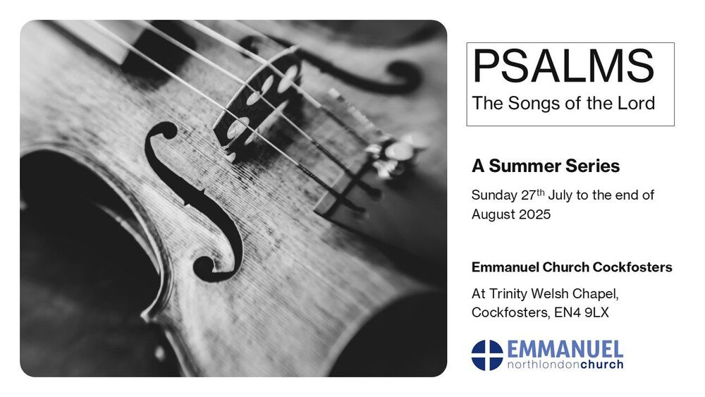 Psalms Summer Series 2025
